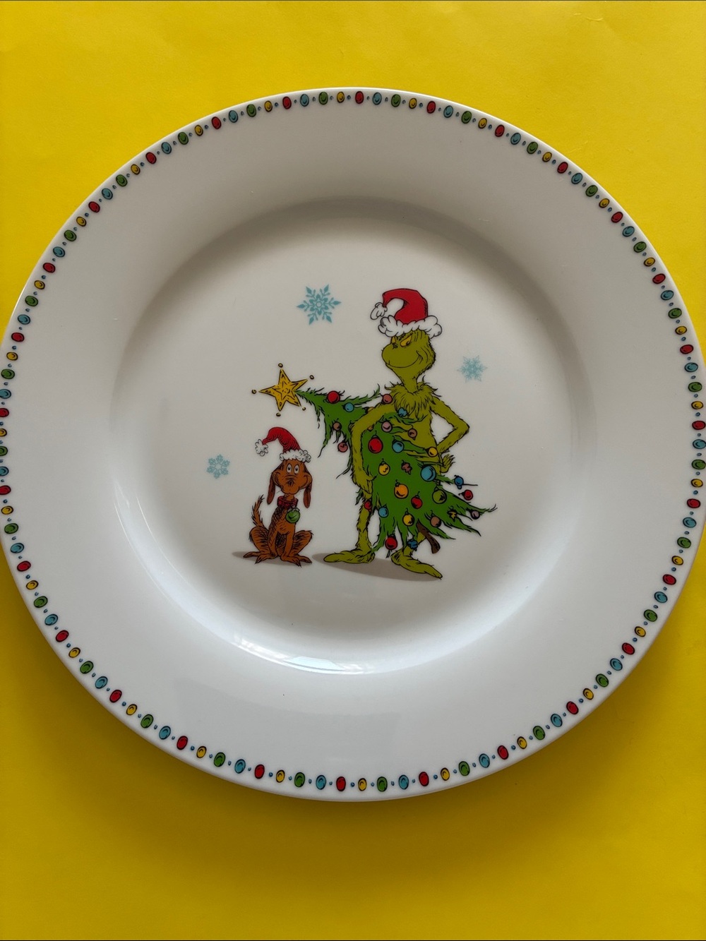 RESERVED FOR @jersee12…Grinch Bundle - Plate, DIY Garland, GiftTags/Ornamen - Picture 5 of 16